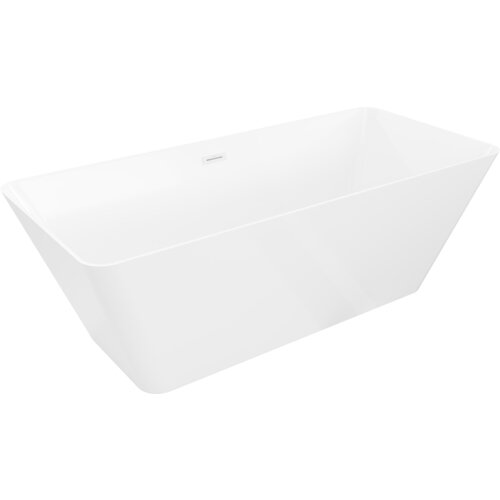 Mexen Velo Slim wanna wolnostojąca 170 x 75 cm, biała, przelew biały - 52811707500-20