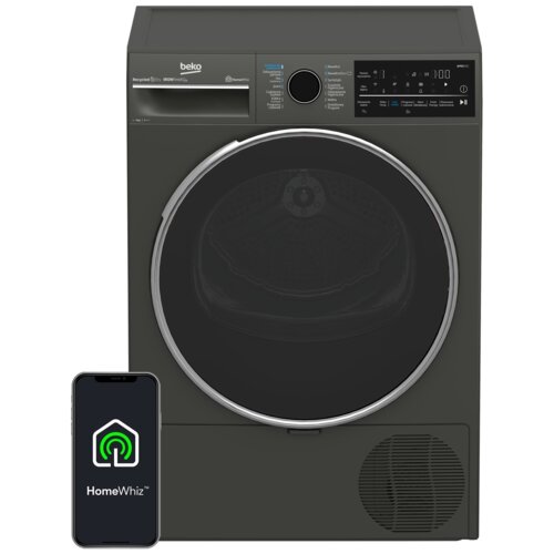 Suszarka BEKO B5T89243MDC BPRO500 9kg Manhattan Gray IronFinish