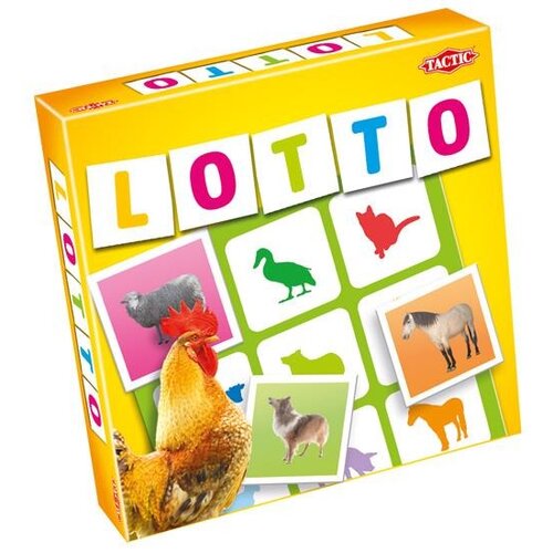 Gra karciana TACTIC Lotto Zwierzęta z farmy 41449