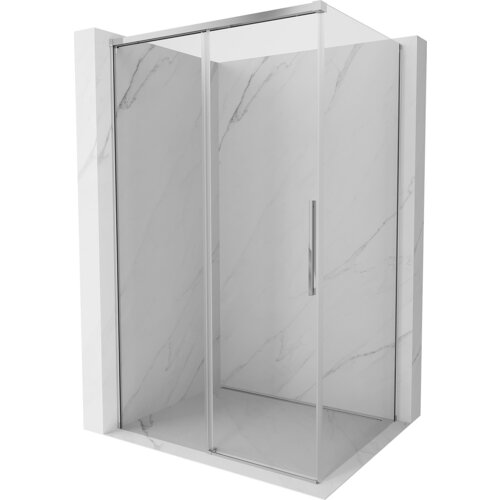 Mexen Rox kabina prysznicowa rozsuwana 110 x 75 cm, transparent, chrom - 8C2-110-075-01-00