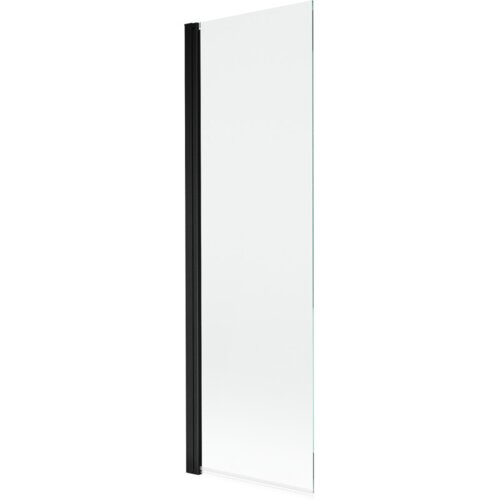Mexen Mist parawan nawannowy 1-skrzydłowy 60 x 150 cm, transparent, czarny - 8A9-060-001-70-00