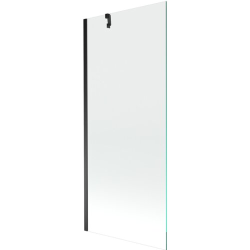 Mexen Next parawan nawannowy 1-skrzydłowy 80 x 150 cm, transparent, czarny - 895-080-000-00-00-70