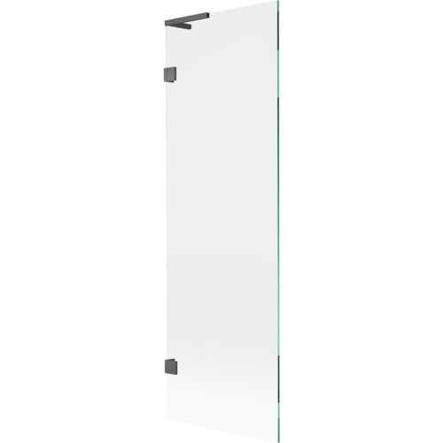 Mexen Lunar L parawan nawannowy 1-skrzydłowy 60 x 150 cm, transparent, gun gray szczotkowany - 897L-060-000-66-00