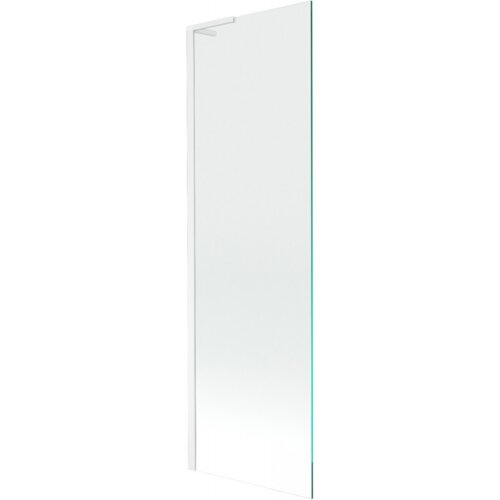 Przezroczysta kabina prysznicowa o białej ramie, z jednym skrzydłem, o wymiarach 60 x 150 cm. Produkt oznaczony numerem 895-060-000-03-00-20.