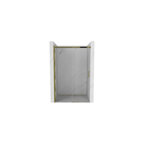 Mexen Omega drzwi prysznicowe rozsuwane 100 cm, transparent, złote - 825-100-000-50-00