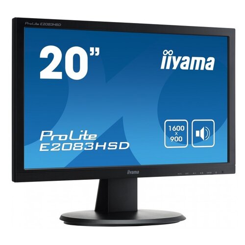 Monitor IIYAMA ProLite E2083HSD 20" 1600x900px