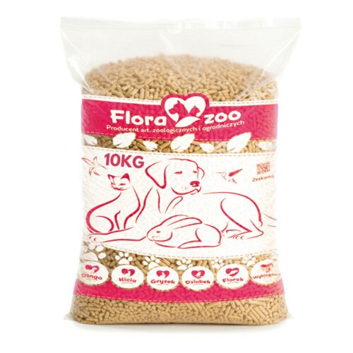 Żwirek drewniany dla kota FLORAZOO KICIA 10kg