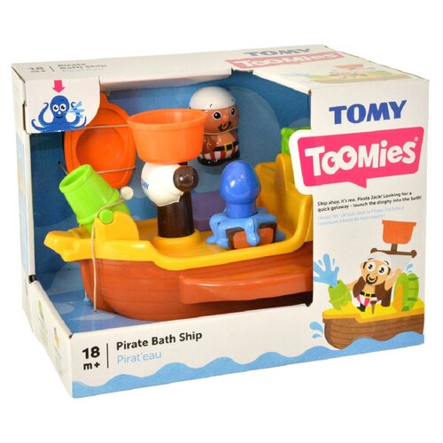 Zabawka do kąpieli TOMY Toomies Statek piratów E71602
