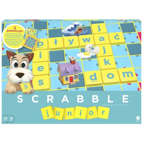 Gra planszowa SCRABBLE Junior Y9735