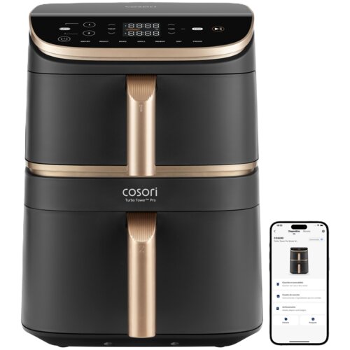 Air Fryer Frytkownica beztłuszczowa COSORI Turbo Tower Pro Smart CAF-DC123S-DEUR 10.8l (WiFi)
