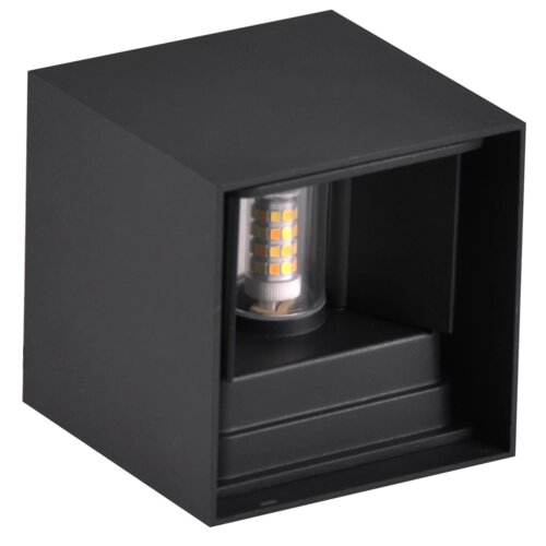 Kinkiet zewnętrzny GOLDLUX LED Kioto 318572 Czarny