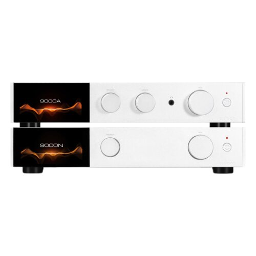 Zestaw stereo wzmacniacz zintegrowany AUDIOLAB 9000A + Odtwarzacz Sieciowy/Streamer AUDIOLAB 9000N SR+SR