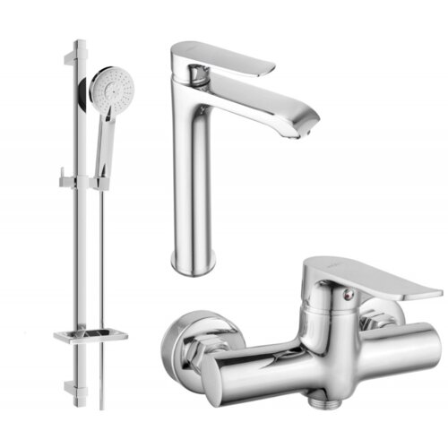 Mexen Pecos DQ40 zestaw prysznicowy, chrom - 72714DQ40-00