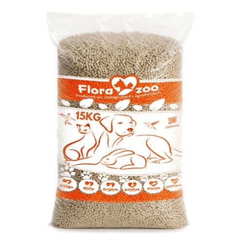 Żwirek drewniany dla kota FLORAZOO NATURE CONCEPT 15kg