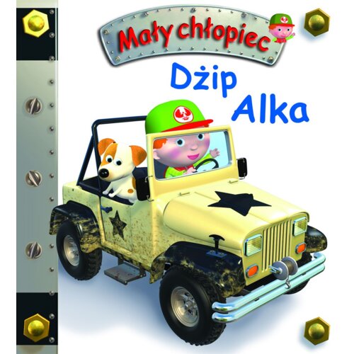 Dżip Alka. Mały chłopiec