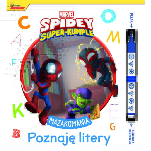 Mazakomania. Poznaję litery. Marvel Spidey i Super-kumple