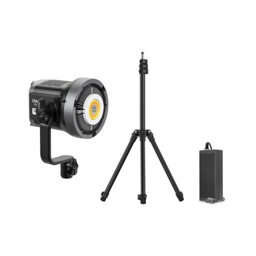 Lampa LED ULANZI VL-120BI, 2700-6500K, mocowanie Bowens + Statyw oświetleniowy ULANZI TT43, 190cm + Zasilacz sieciowy ULANZI DZ252ADL3600600G