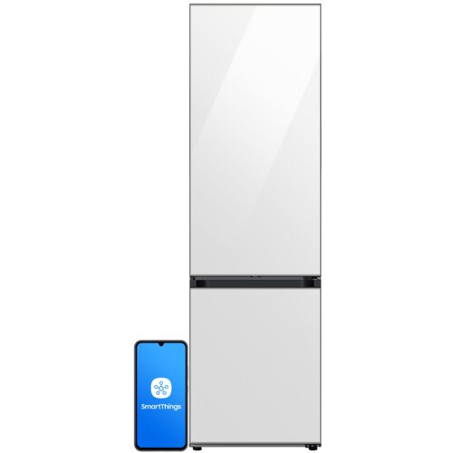 Lodówka SAMSUNG BESPOKE AI RB38C7B5C12 EF No Frost 203cm Alabastrowa biel