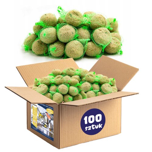 Kule tłuszczowe dla ptaków FLORAZOO 100x90g