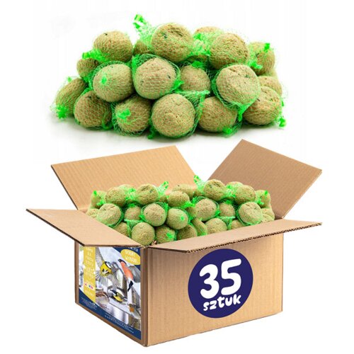 Kule tłuszczowe dla ptaków FLORAZOO 35x90g