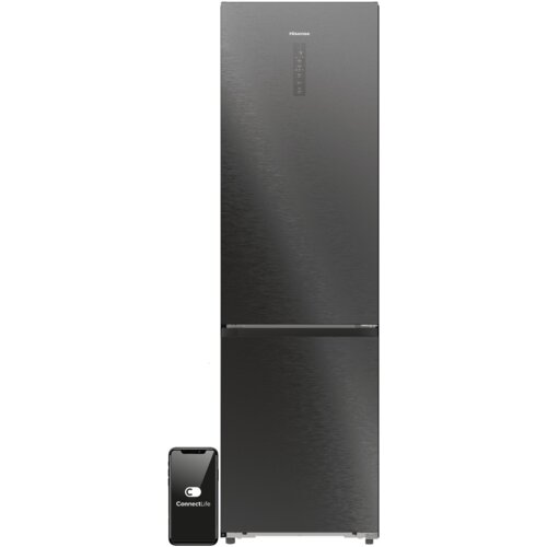 Lodówka HISENSE RB5P410SAFC No Frost 203cm do obudowy Czarna WiFi Connectlife SmartFresh Metal Cooling