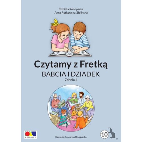 Czytamy z Fretką cz.10 Babcia i dziadek. Zdania 4