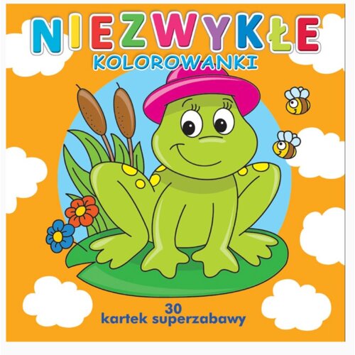 30 kartek superzabawy.Niezwykłe kolorowanki