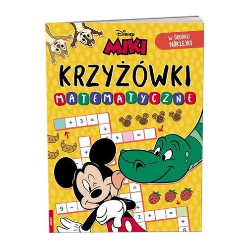 Krzyżówki matematyczne Disney Miki