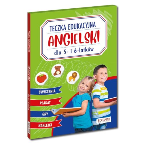 Angielski. Teczka edukacyjna. Dla 5- i 6-latków