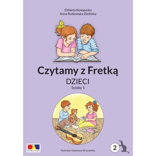 Czytamy z Fretką cz.2 Dzieci. Sylaby 1