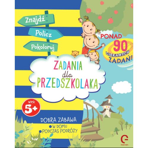 Znajdź, policz, pokoloruj. Zadania dla przedszkola