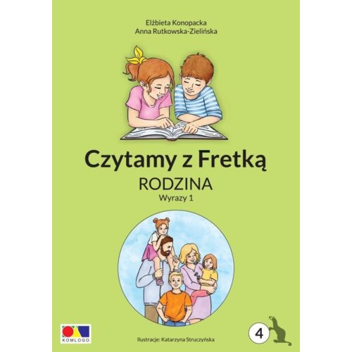 Czytamy z Fretką cz.4 Rodzina. Wyrazy 1