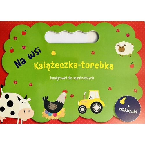 Książeczka torebka z naklejkami. Na wsi