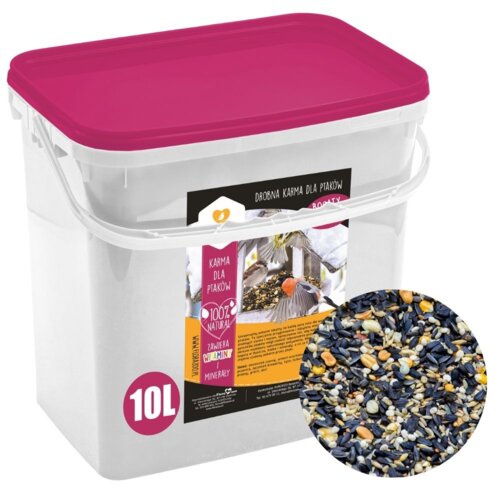 Karma dla dzikich ptaków FLORAZOO Premium Plus 10L