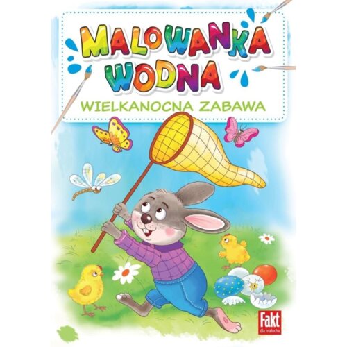 Malowanka wodna. Wielkanocna zabawa