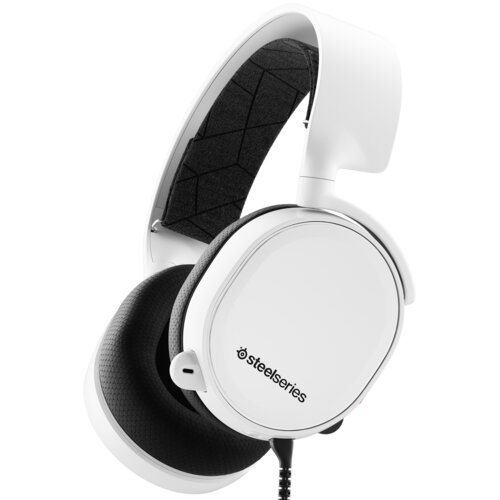 Słuchawki STEELSERIES Arctis 3 Biały