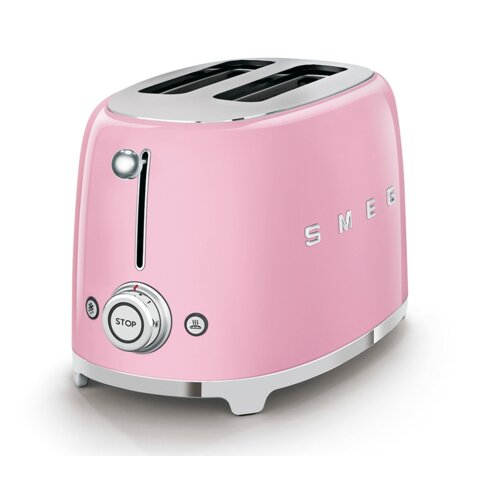 Toster SMEG TSF01PKEU Różowy