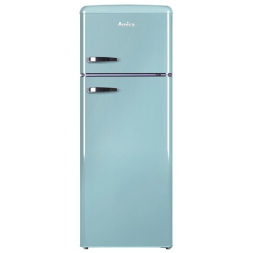 Lodówka AMICA KGC15632T 144cm Niebieska Retro