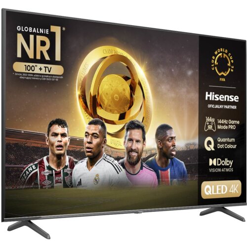 Telewizor HISENSE 75E7NQ Pro 75" QLED 4K 144Hz VIDAA Full Array Dolby Atmos Dolby Vision