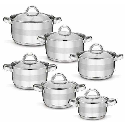 Zestaw garnków TADAR Roger (12 elementów)