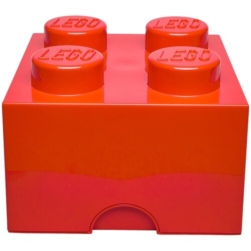 Pojemnik na LEGO klocek Brick 4 Czerwony 40031730