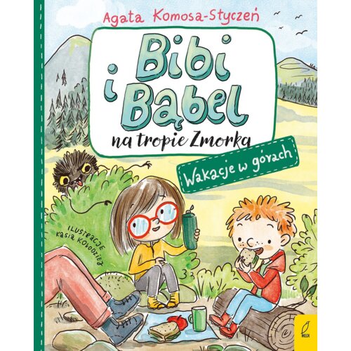 Wakacje w górach. Bibi i Bąbel na tropie Zmorka Agata  Komosa-Styczeń