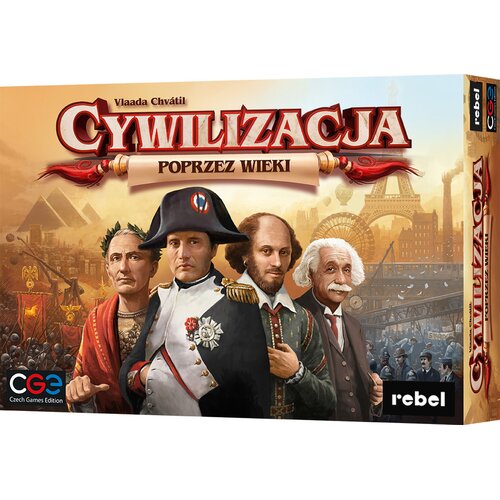 Gra planszowa REBEL Cywilizacja Poprzez Wieki (3 edycja)