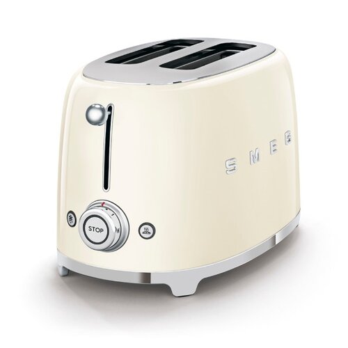 Toster SMEG TSF01CREU Kremowy