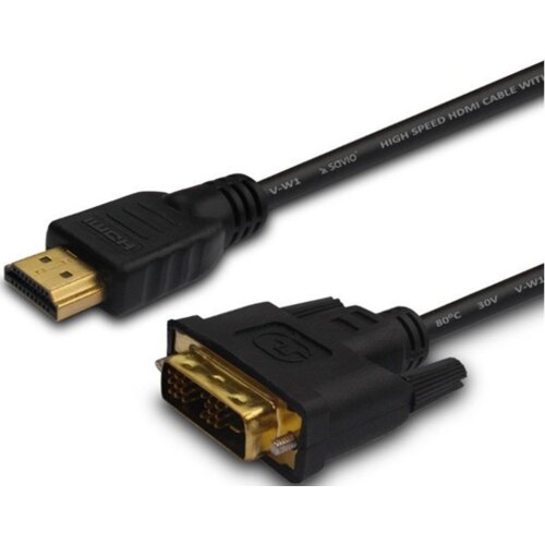 Kabel HDMI - DVI-D SAVIO 1.5 m