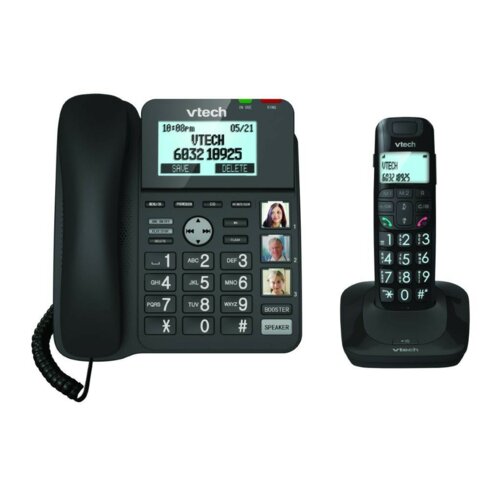 Telefon VTECH LS1650 Czarny