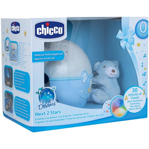Pozytywka CHICCO First Dreams Next2Stars Niebieski