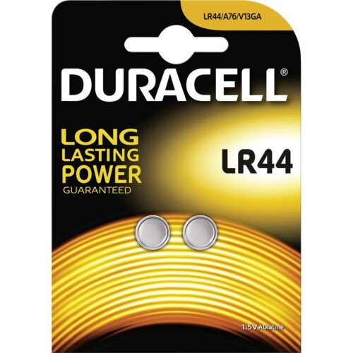 Baterie LR44 DURACELL (2 szt.)