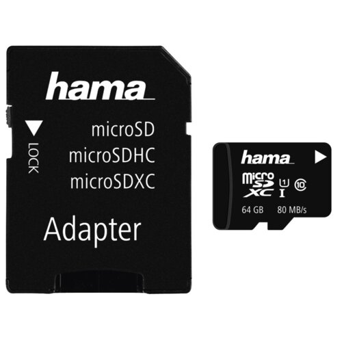 Karta pamięci HAMA MicroSD 64GB