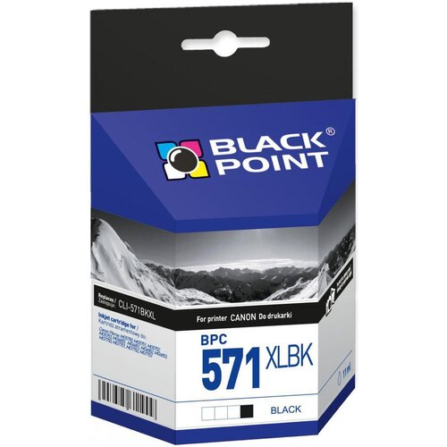 Tusz BLACK POINT do Canon CLI-571BKXL Czarny 11 ml BPC571XLBK
